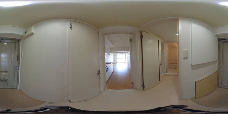 パノラマ画像玄関