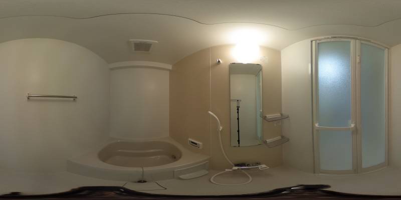 パノラマ画像バスルーム