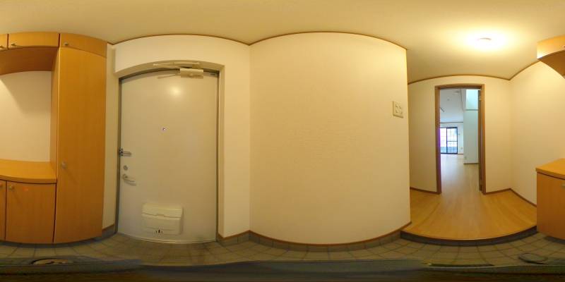 パノラマ画像玄関