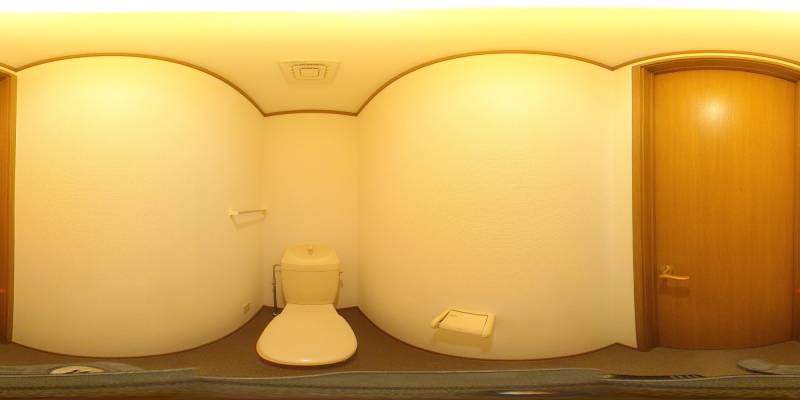 パノラマ画像トイレ