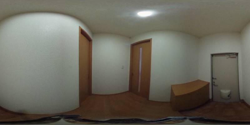 パノラマ画像玄関