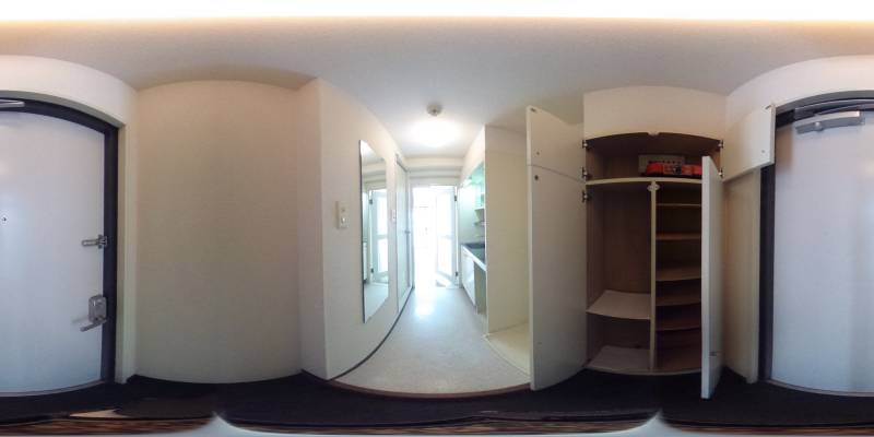 パノラマ画像玄関