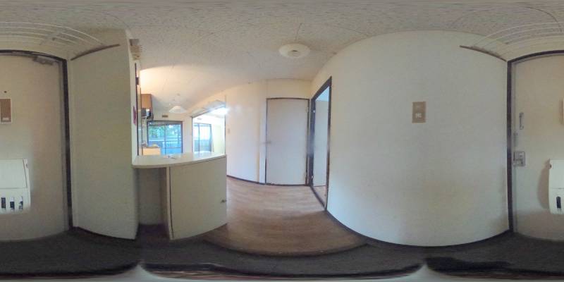 パノラマ画像玄関