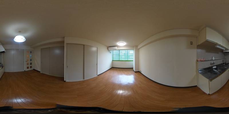 パノラマ画像リビング