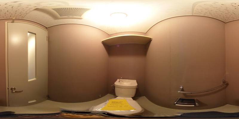 パノラマ画像トイレ