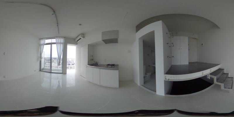 パノラマ画像洋室