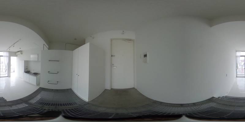 パノラマ画像玄関