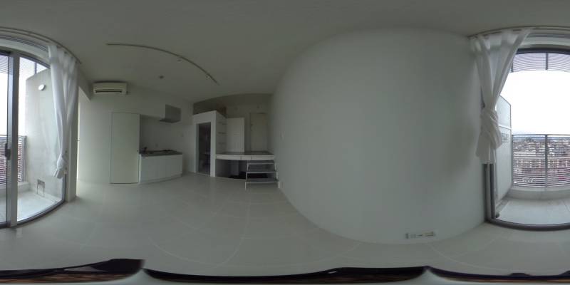 パノラマ画像洋室