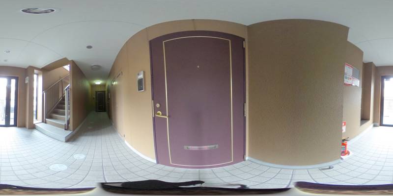パノラマ画像玄関