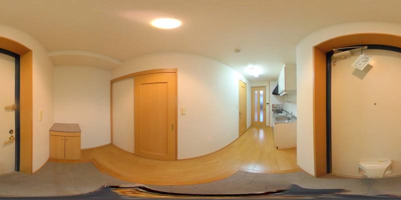 パノラマ画像玄関