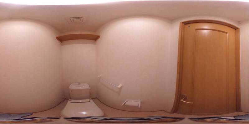 パノラマ画像トイレ