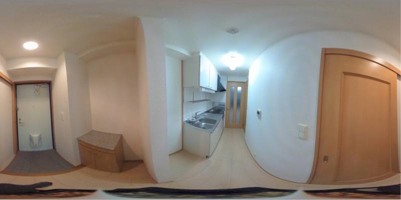 パノラマ画像玄関