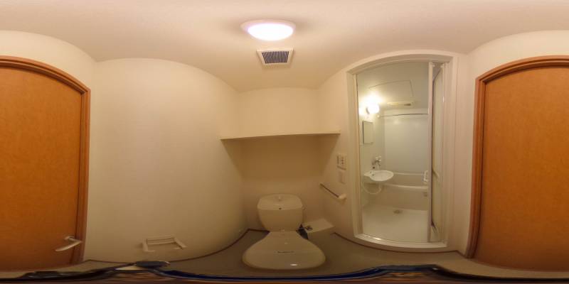 パノラマ画像トイレ