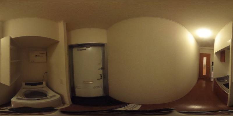 パノラマ画像玄関