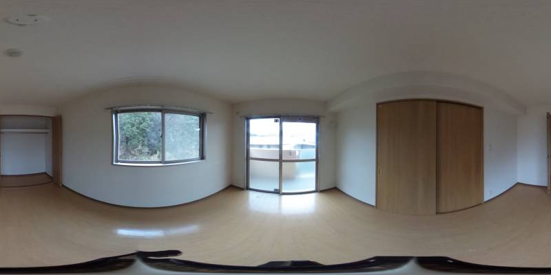 パノラマ画像洋室