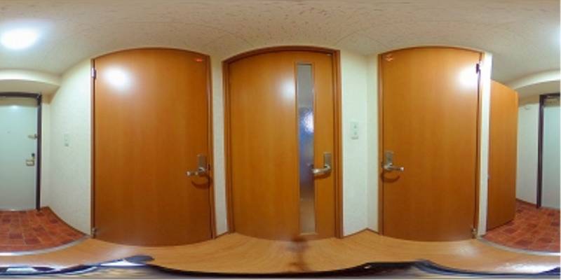 パノラマ画像玄関