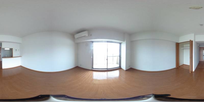 パノラマ画像洋室