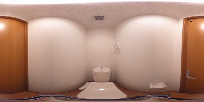 パノラマ画像トイレ