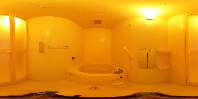 パノラマ画像バスルーム