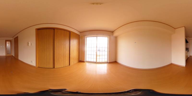 パノラマ画像リビング