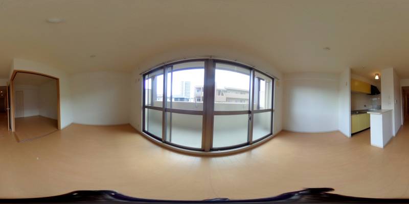 パノラマ画像リビング