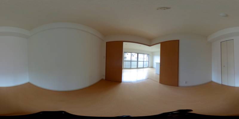 パノラマ画像洋室