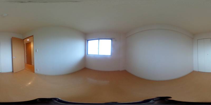 パノラマ画像洋室