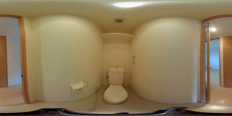 パノラマ画像トイレ