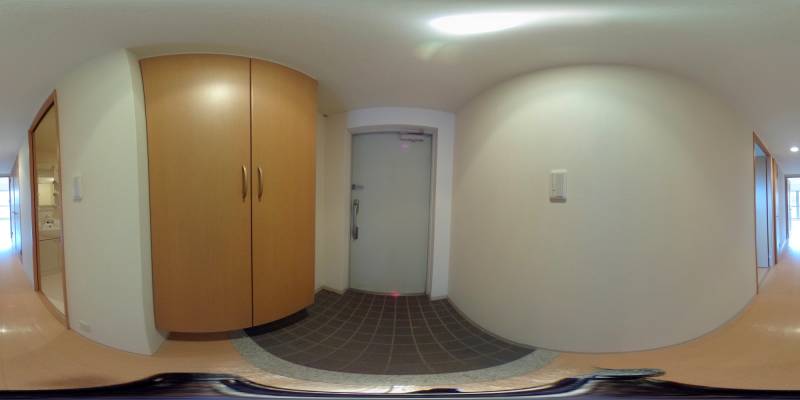 パノラマ画像玄関