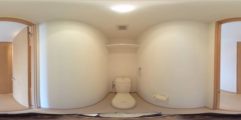 パノラマ画像トイレ
