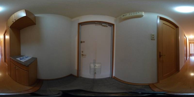 パノラマ画像玄関