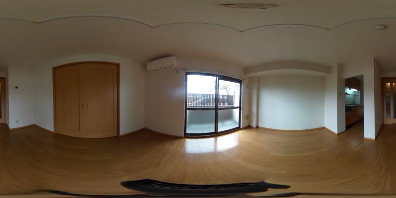 パノラマ画像リビング