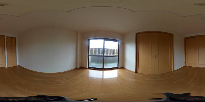 パノラマ画像洋室