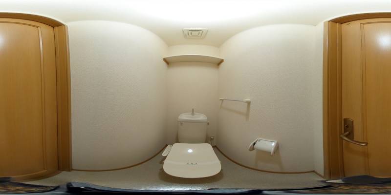 パノラマ画像トイレ