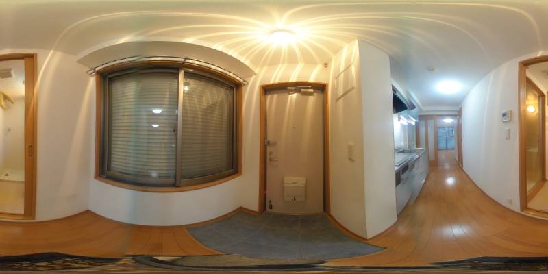 パノラマ画像玄関