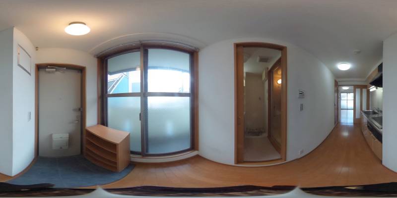 パノラマ画像玄関