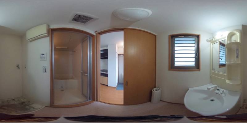 パノラマ画像洗面所