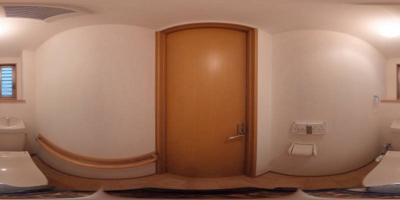 パノラマ画像トイレ