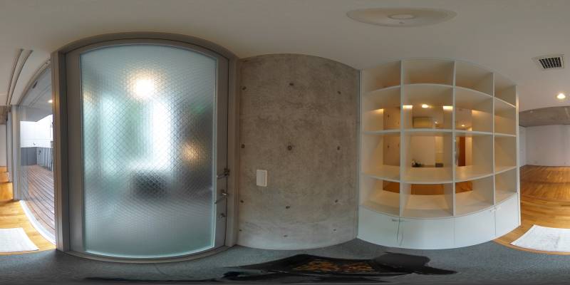 パノラマ画像玄関