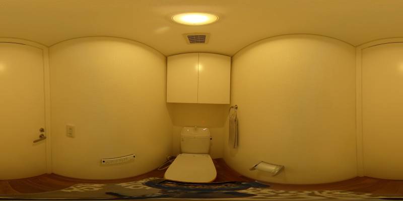 パノラマ画像トイレ