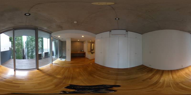 パノラマ画像洋室