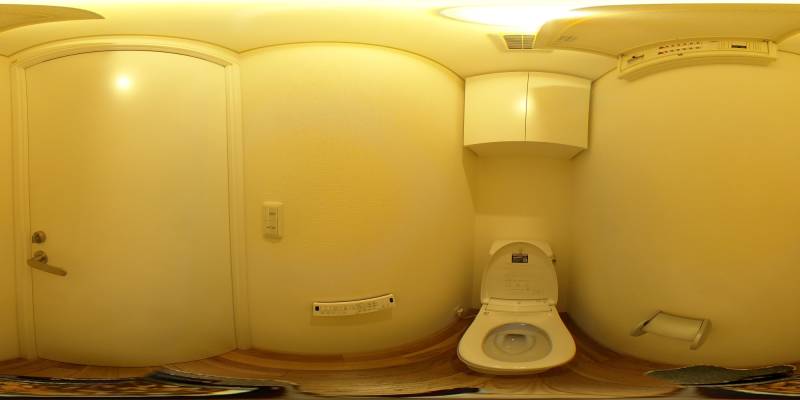 パノラマ画像トイレ