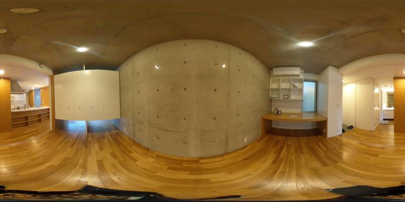 パノラマ画像洋室