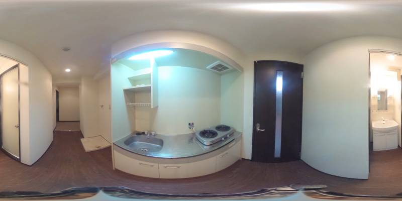 パノラマ画像キッチン