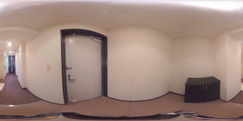 パノラマ画像玄関