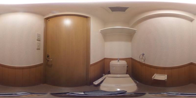 パノラマ画像トイレ