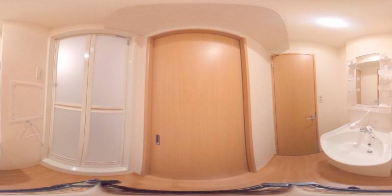 パノラマ画像洗面所