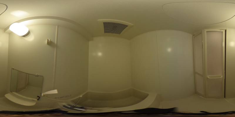 パノラマ画像バスルーム