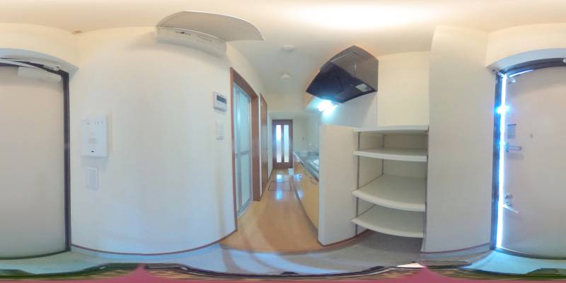 パノラマ画像玄関