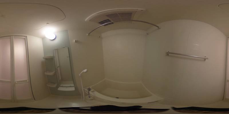 パノラマ画像バスルーム